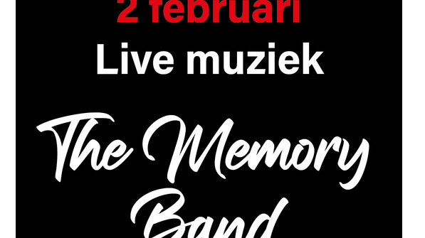 Live Muziek met de The Memory Band