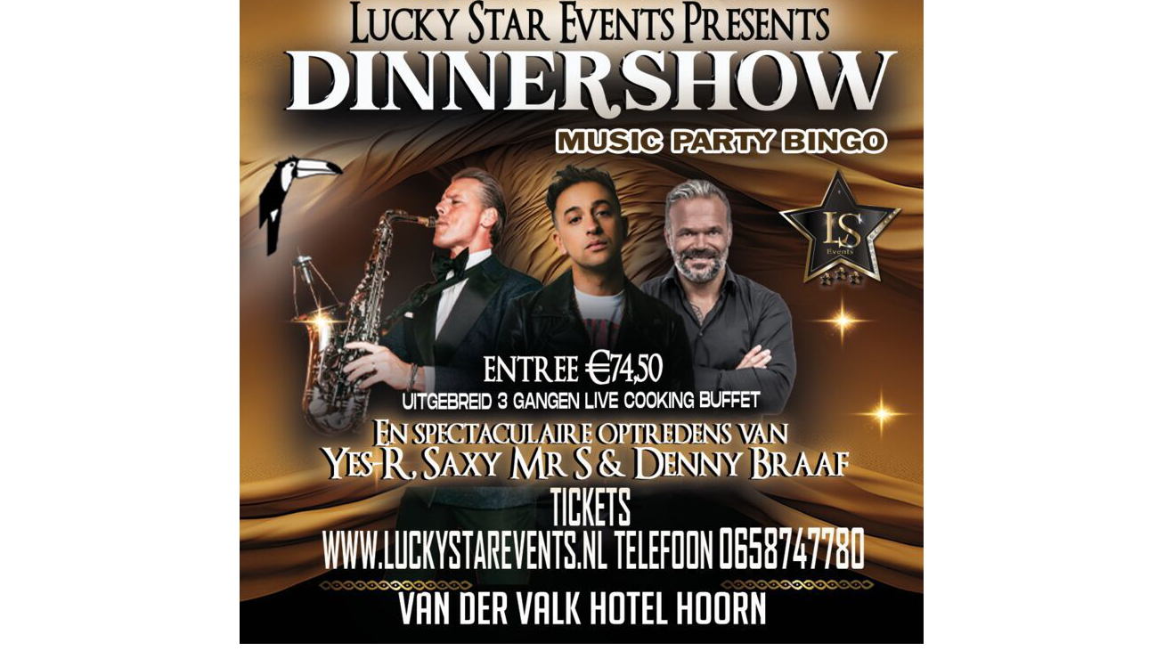 Lucky Star Events - Muziekbingo & Dinnershow