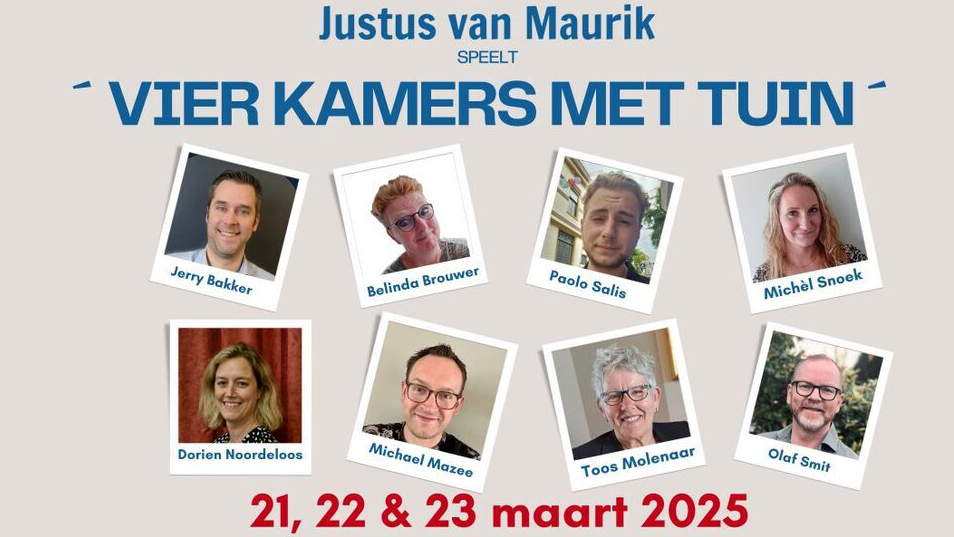 Justus van Maurik – Vier kamers met tuin
