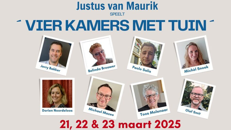 Justus van Maurik – Vier kamers met tuin