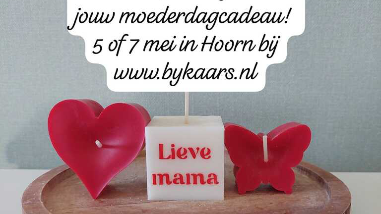 Maak kaarsen voor jouw persoonlijke Moederdagcadeau
