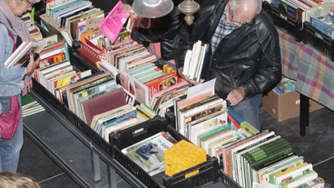 Grote Boeken en platen markt