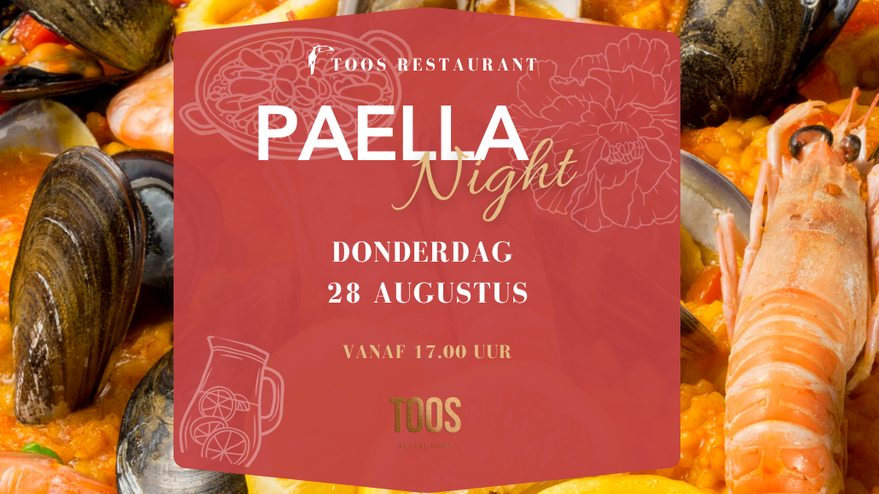Spaanse Avond met onbeperkt paella! 