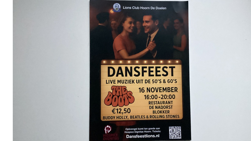 Dansfeest Lions Club Hoorn De Doelen